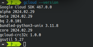 gcloud